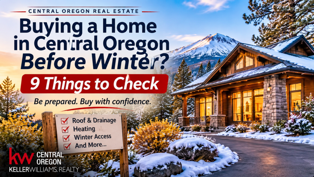 Buying a Home in Central Oregon? 9 Winter Tips central oregon winter home buying guide